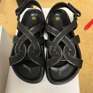 Toteme The Chunky Sandal Black